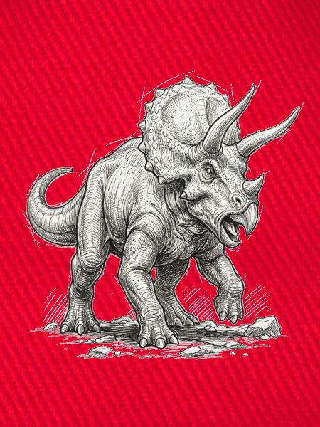 Triceratops Motiv Dinosaurier Urzeit Saurier