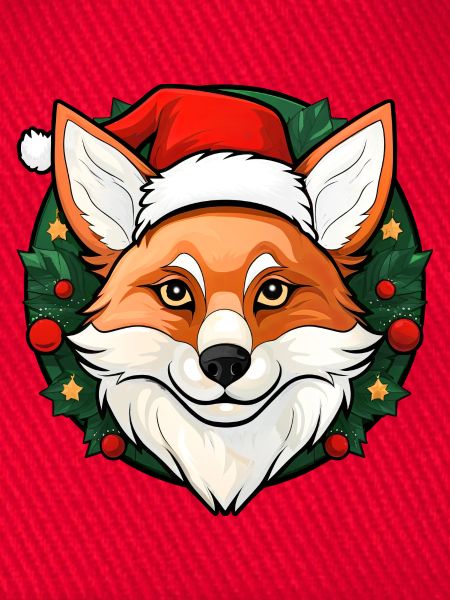 Fuchs Weihnachtsmann
