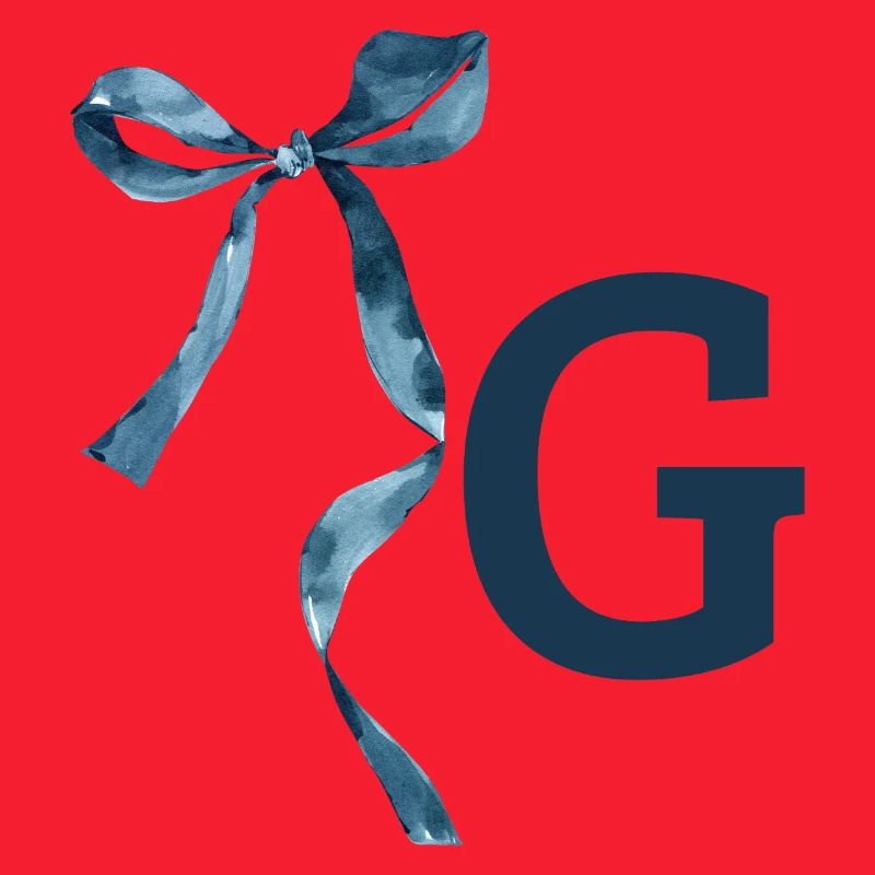 Monogramm g Geschenkidee