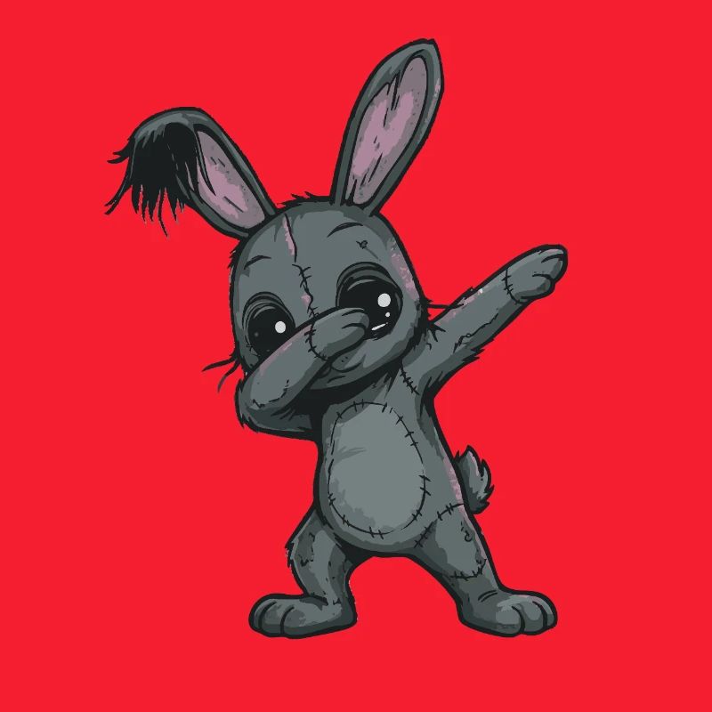 Patchwork Häschen Doodle