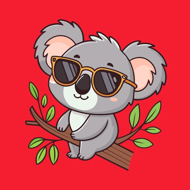 Koala-Chic-Brille am Bügel