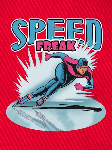 Speed Freak: Eisschnellläuferin