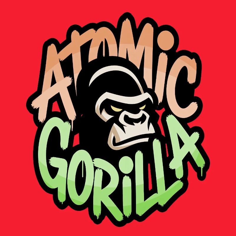 Atom-Gorilla-Graffiti
