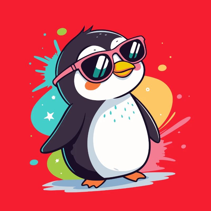 Pinguin Cool Pop Roseglasses