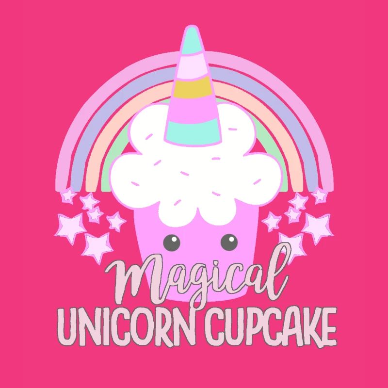 Einhorn-Cupcake