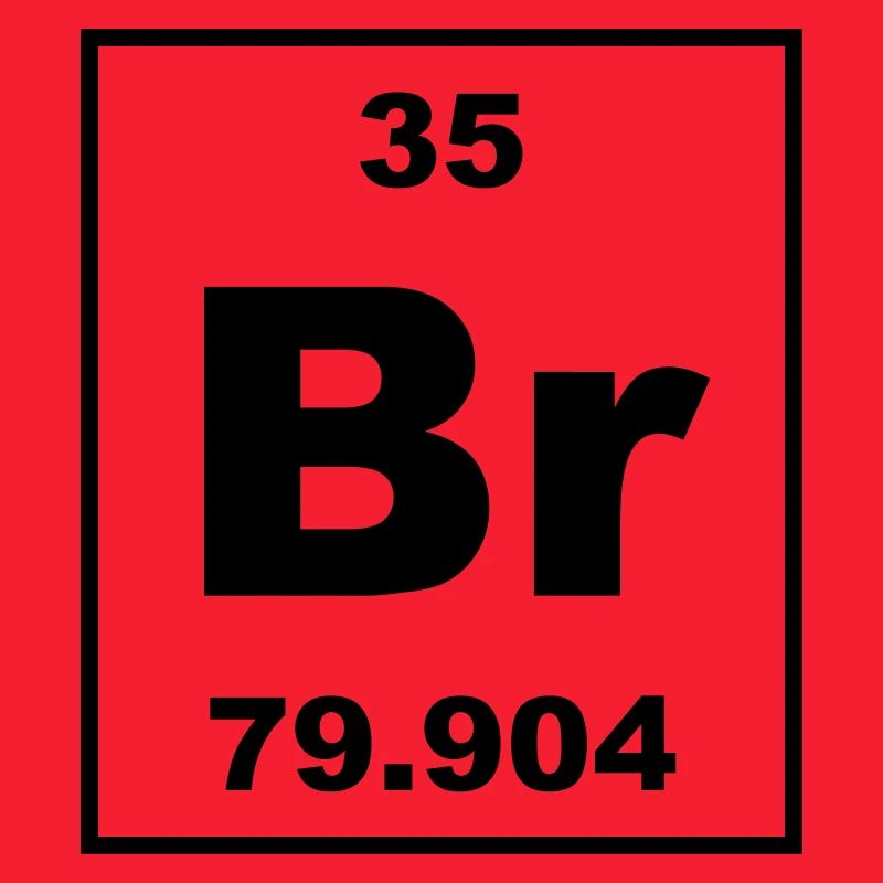 Element 35 - Br (bromine) - Small