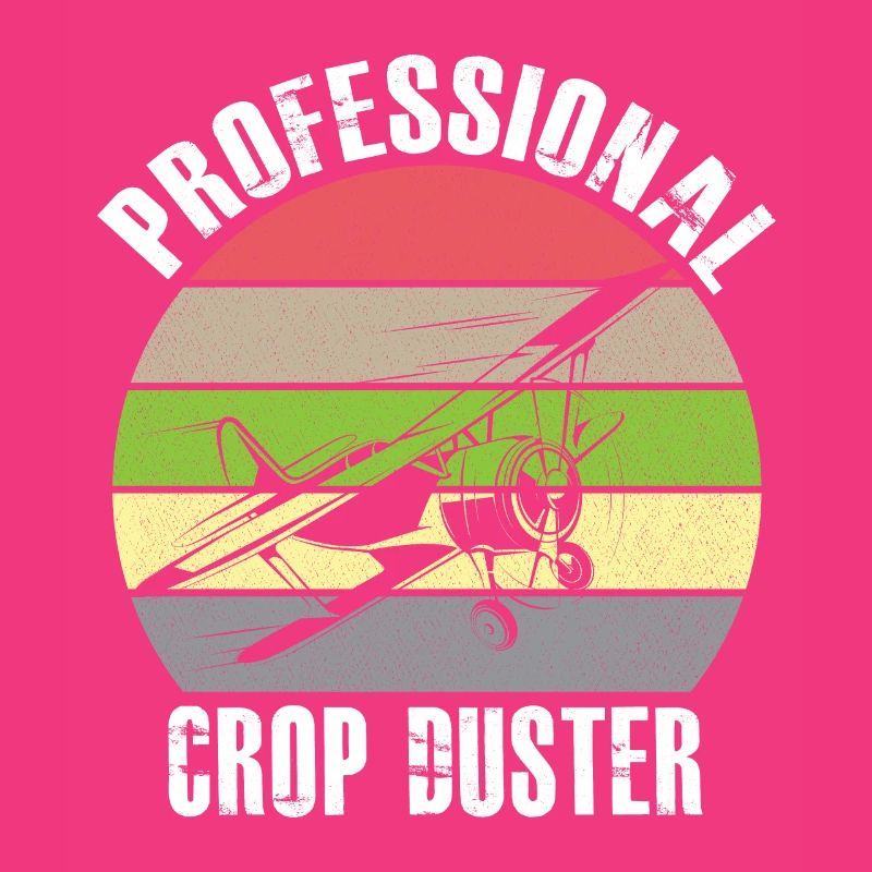 Cropdusting in Progress Crop Dusting Duster Plane