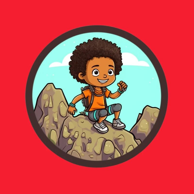 Afro Schwarz Kind Junge Mädchen Empowerment Mädche