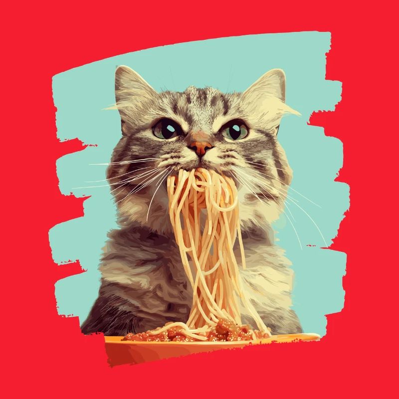 Katze Pasta