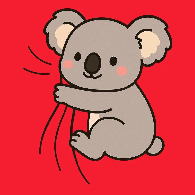 Dear little koala