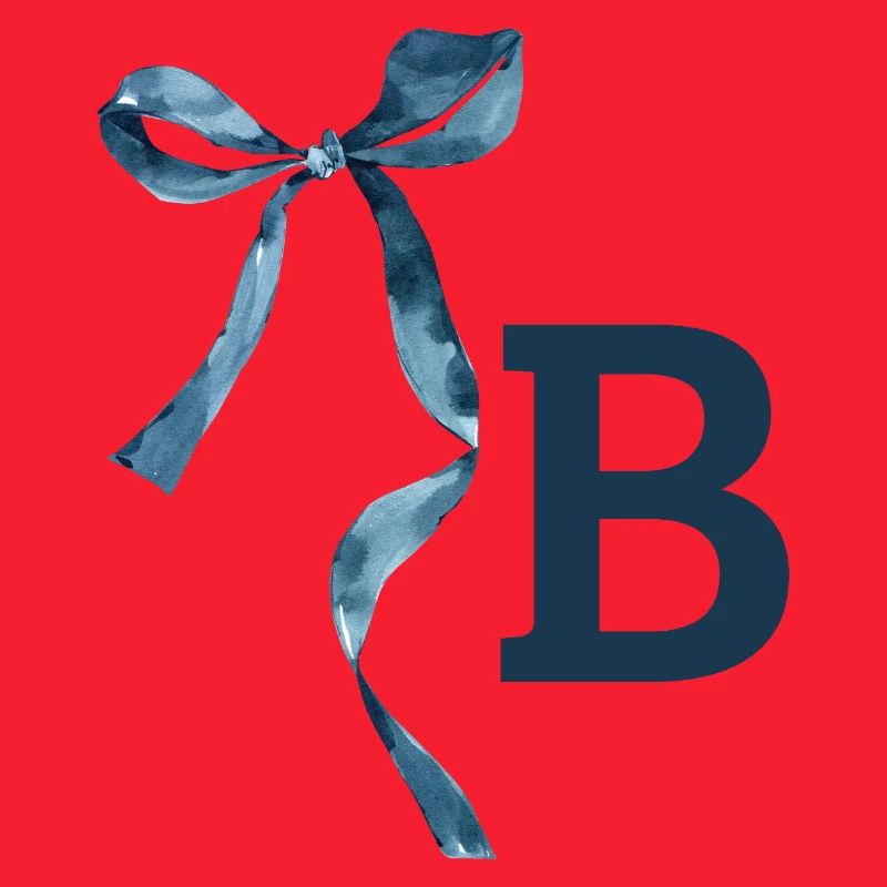 Monogramm b Geschenkidee