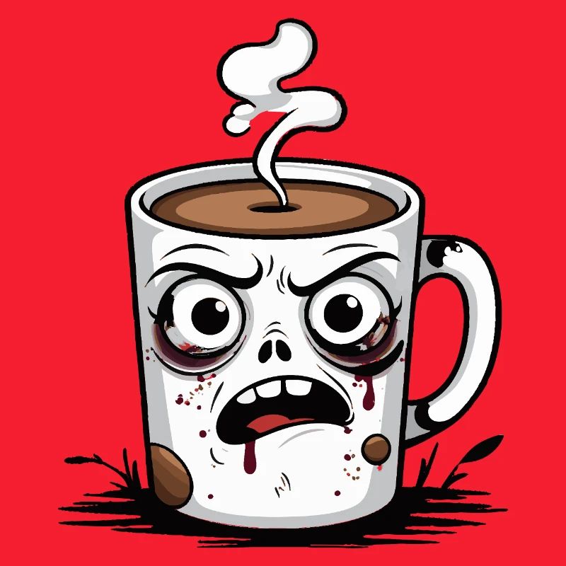 Zombie-Kaffeetasse