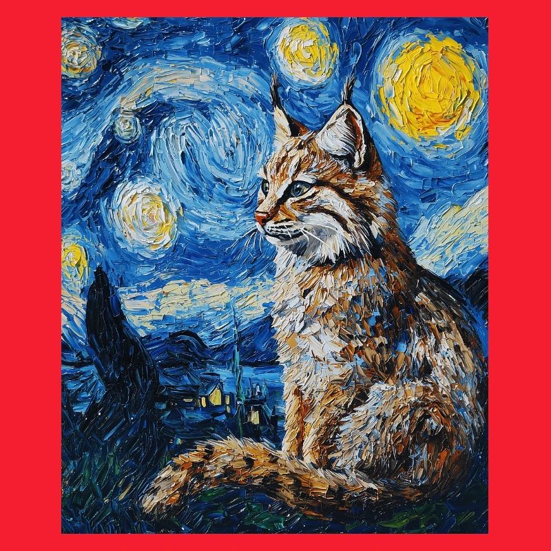 Luchs Van Gogh Style Starry
