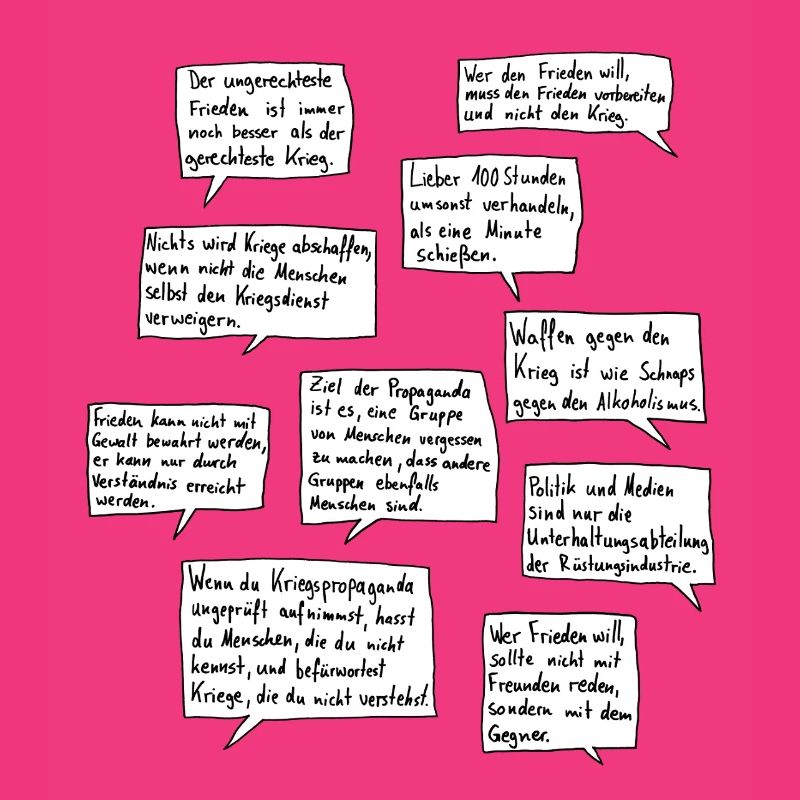 Dix citations pour la paix