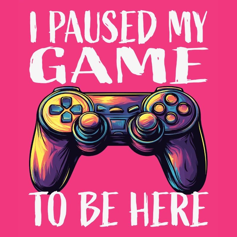 Spiel Pause Neon Controller