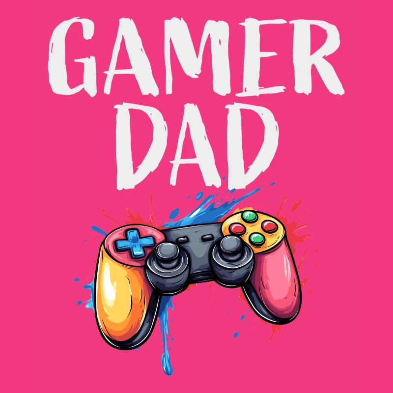 Gamer Papa Controller Splash