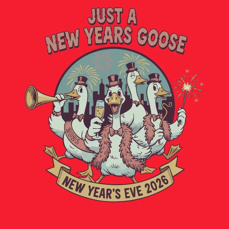 Nur eine Silvestergans Silvester 2026
