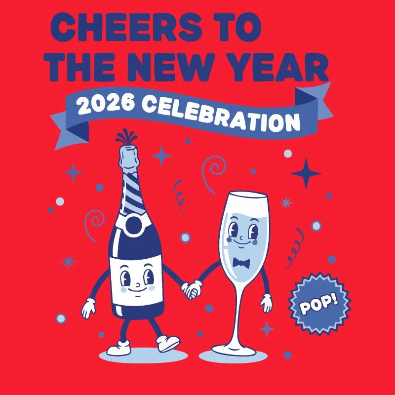Prost auf die Neujahrsfeier 2026