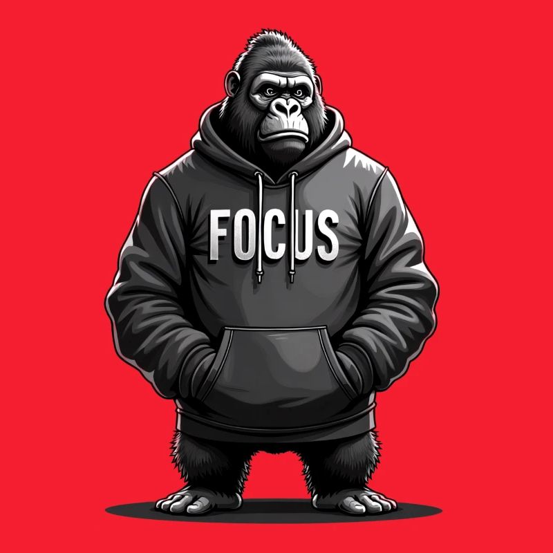 Gorilla Focus Kraft Motivation Training