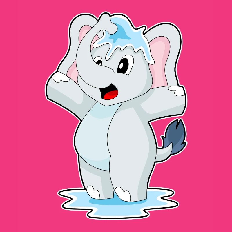 Elefant Wasser