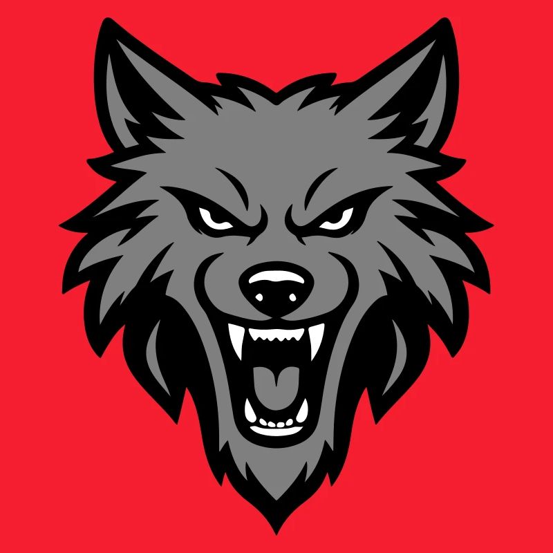 Wolf Kopf Logo