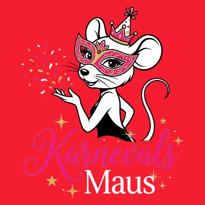 Karnevals Maus - Kölsche Mädche , Tierkostüm