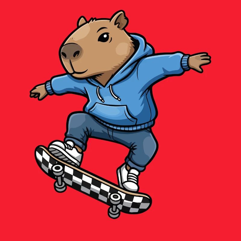 Capybara Skateboard