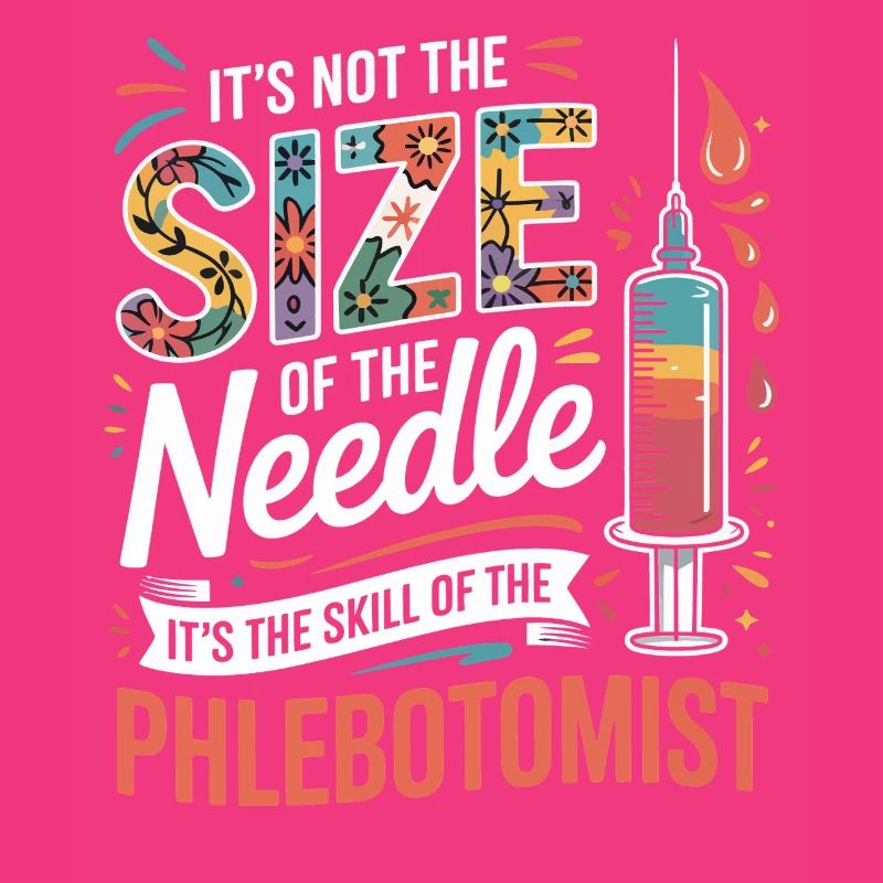 Size doesn't count: phlebotomist art