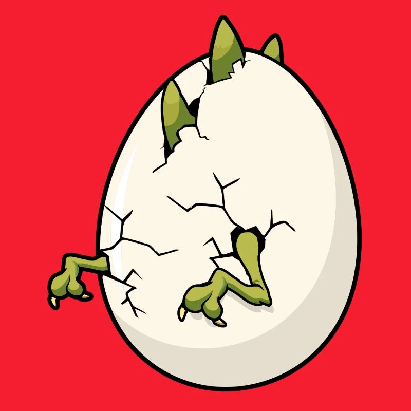 Cracked Egg Bloom Easter