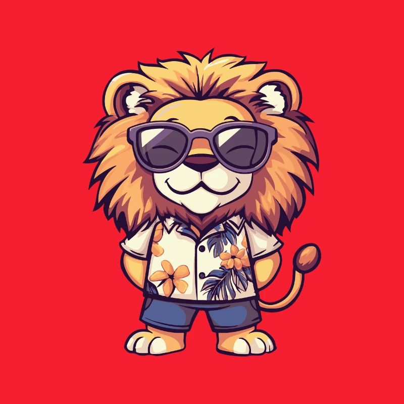 Lion Comic Vacation