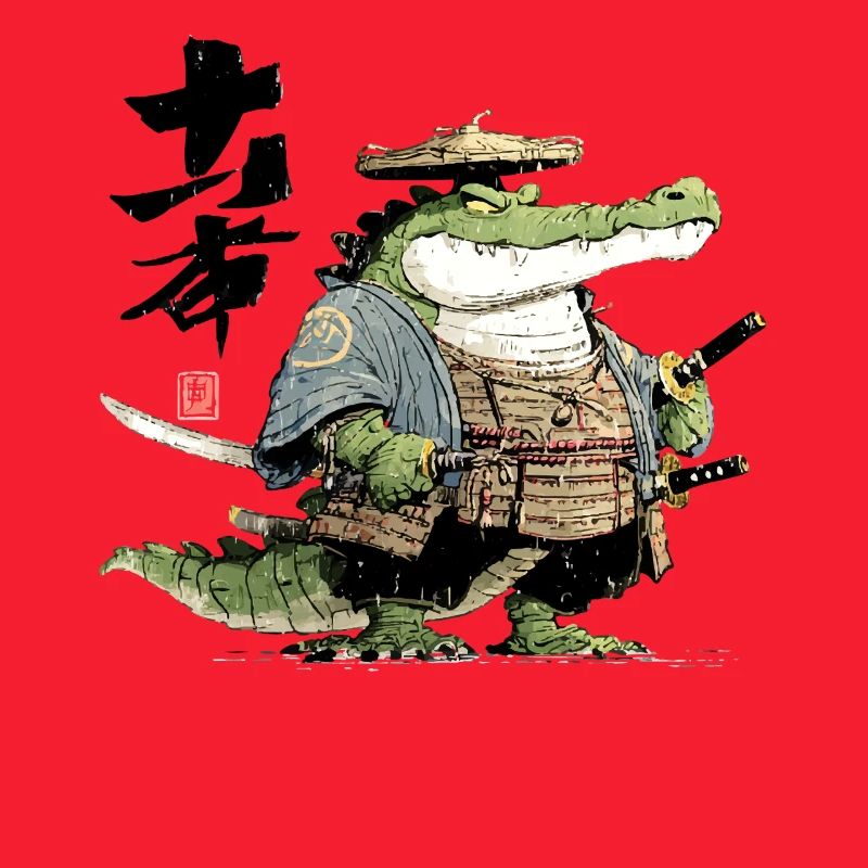 Alligator Samurai Duelist
