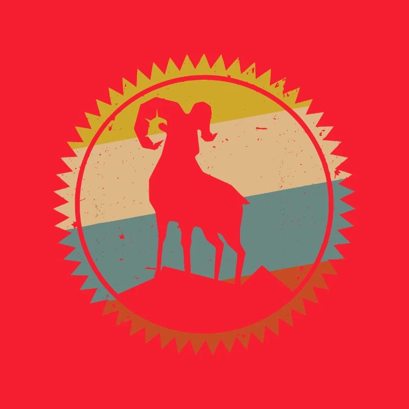 Desert Sunset Kamel Emblem