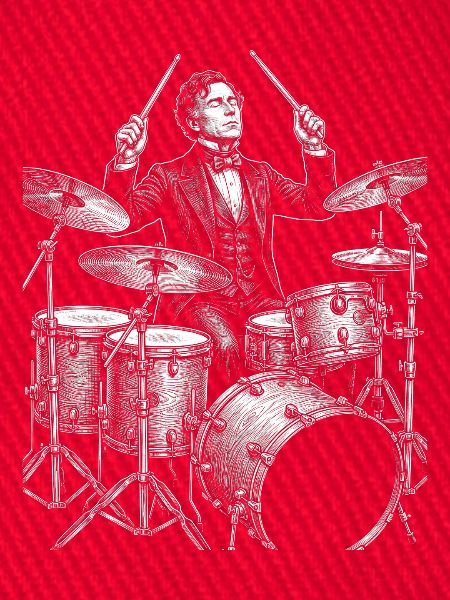 Franklin Pierce Trommler Skizzenstil
