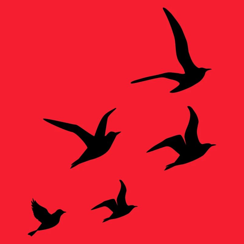 Flying Swallows