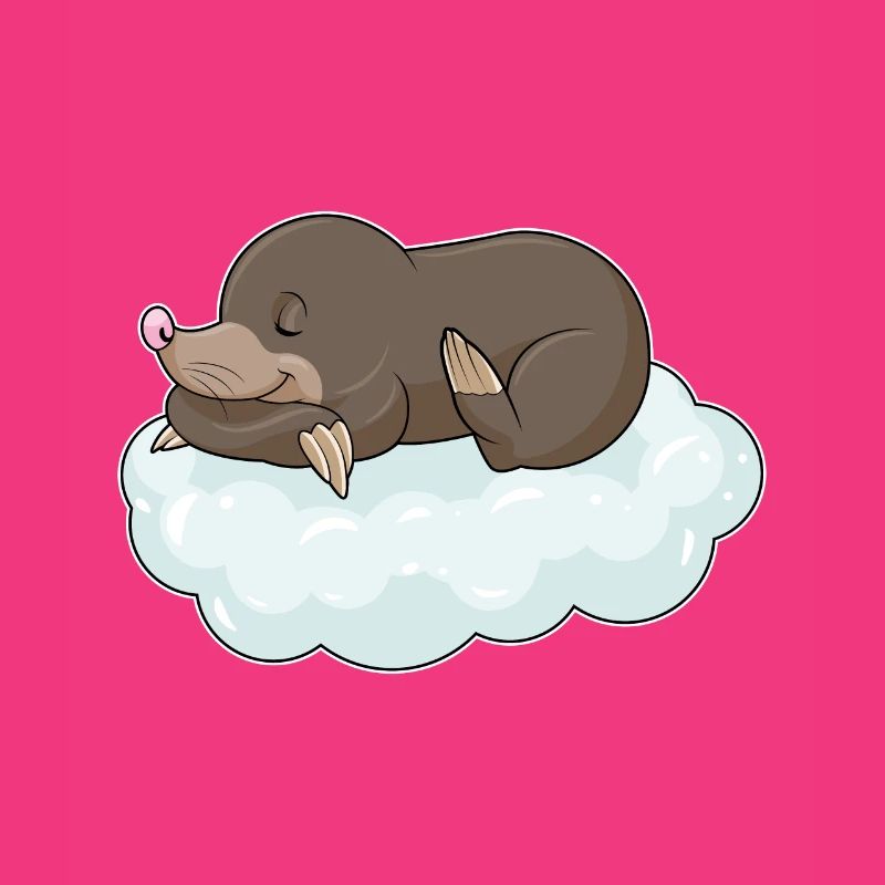 Mole on clouds