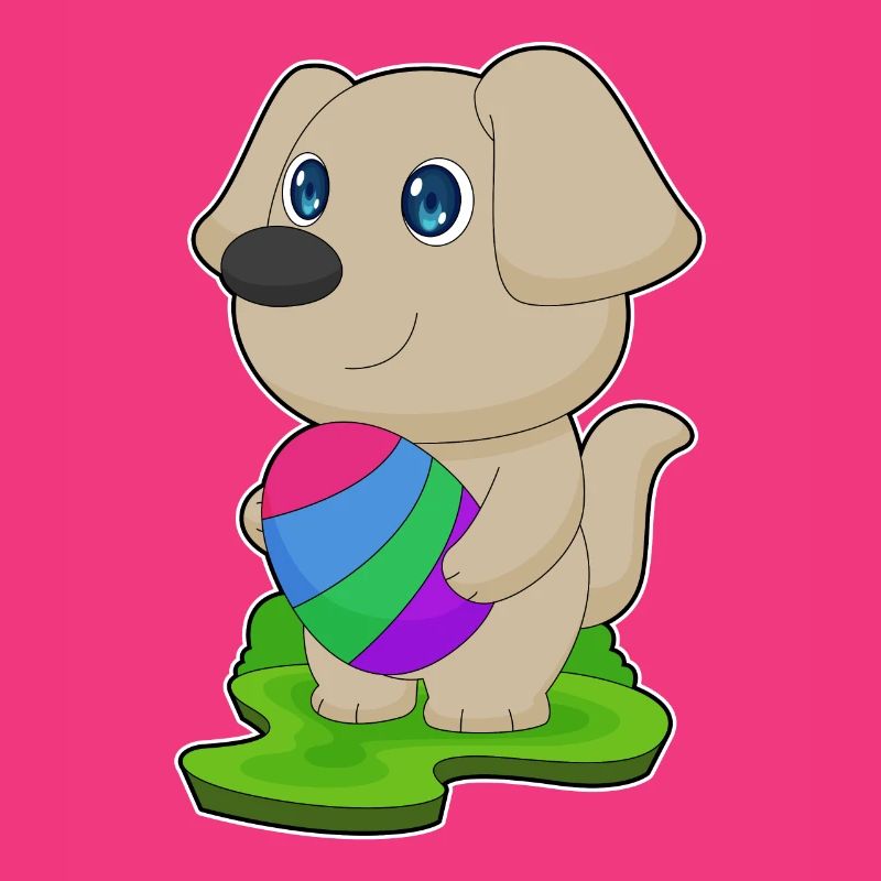 Dog Easter Easter Egg