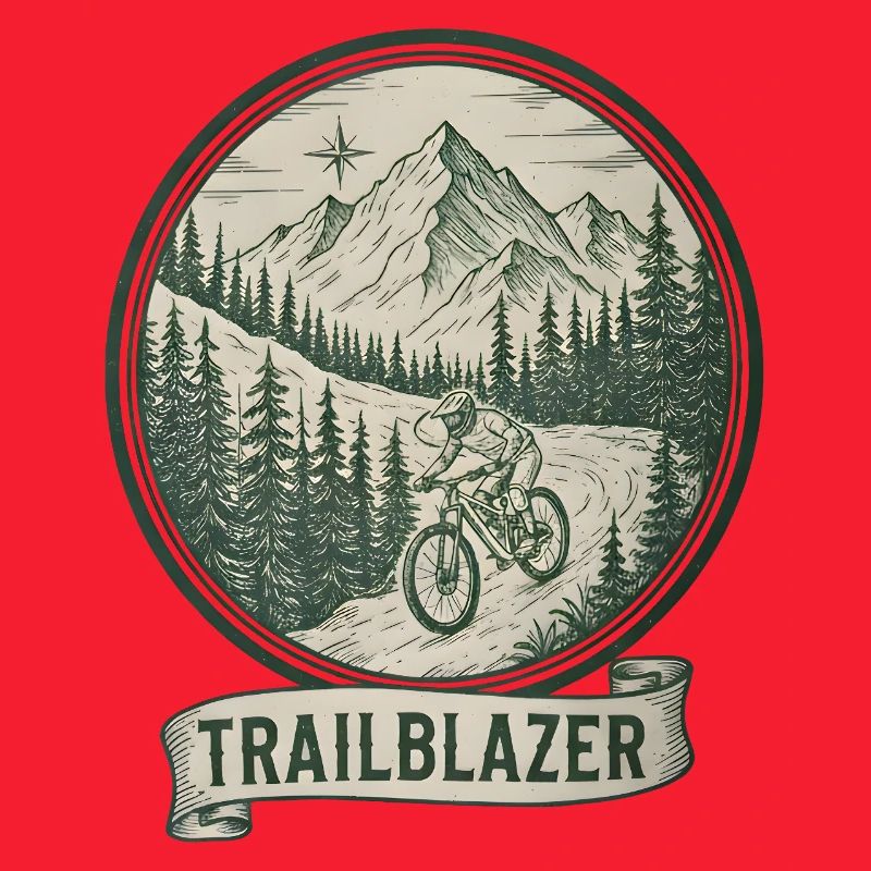 Trailblazer Mountainbiker Abzeichen