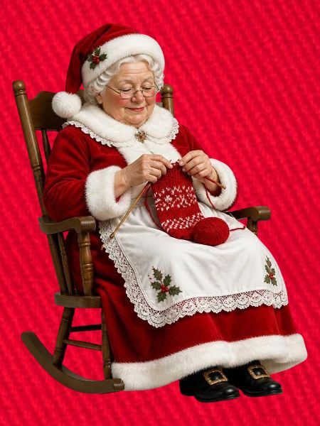 Festliche Strickerin Mrs.