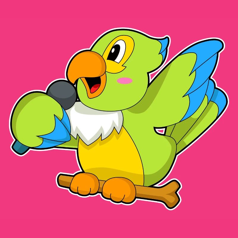 Parrot Singer Microphone