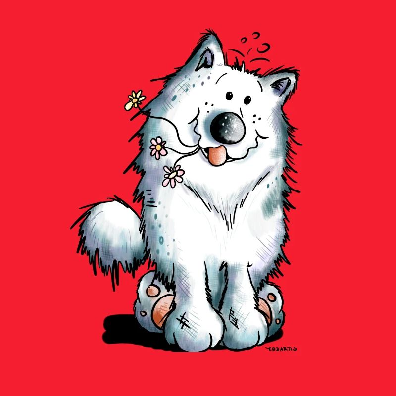 Knuffiger Samojede