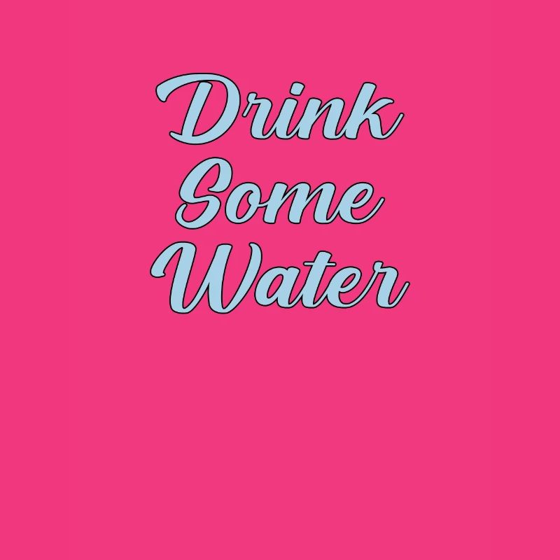 Buvez de l’eau scripte