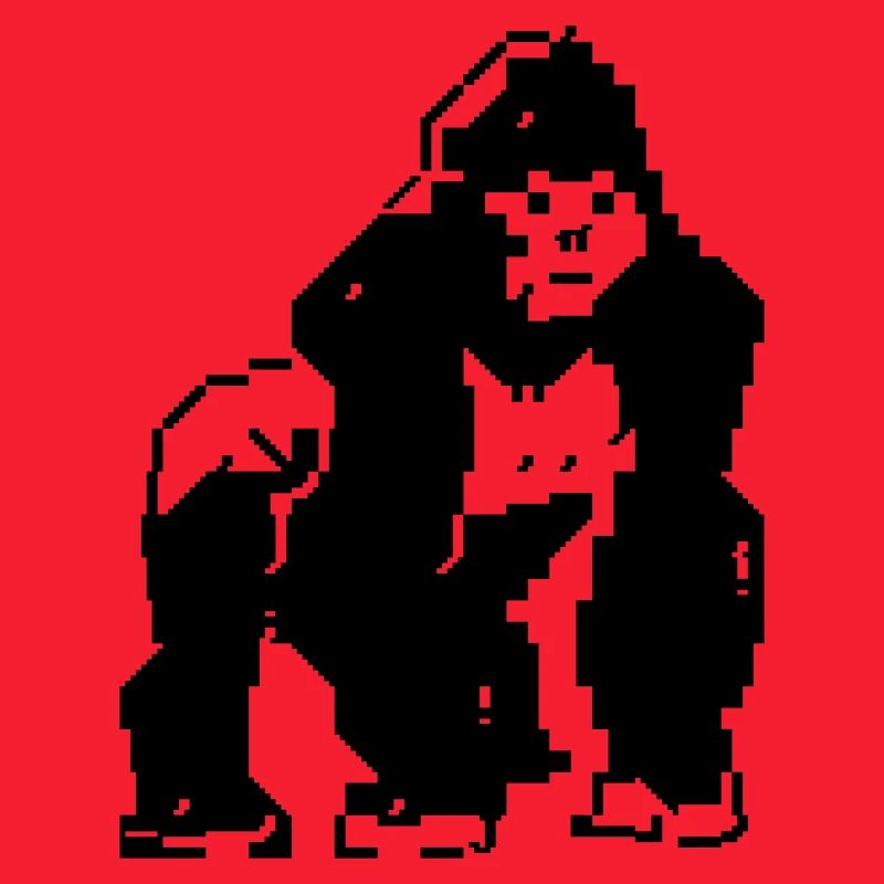 PETSCII gorilla
