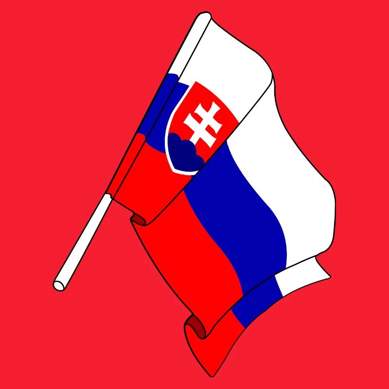 Flagge der Slowakei