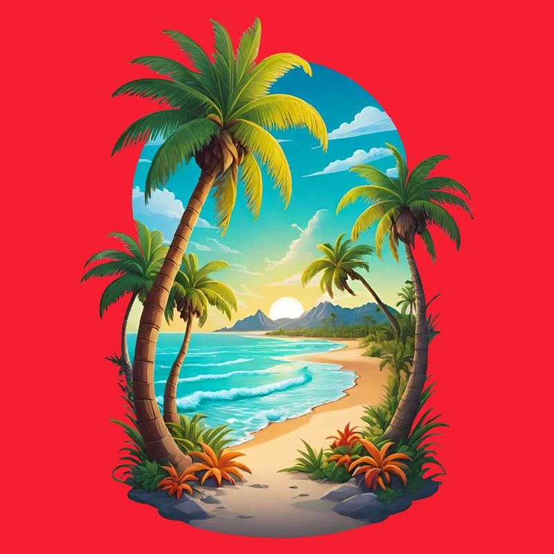 Palmenstrand
