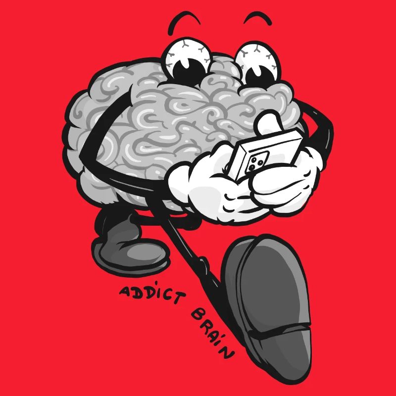 Brain Addict - graue Version