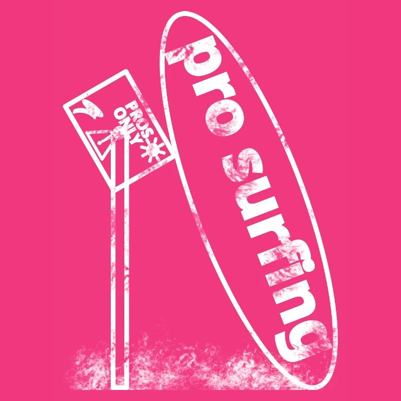 Verfallendes Surfbrett