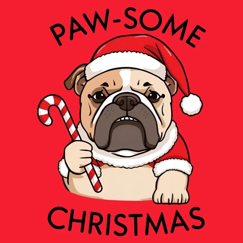 Noël – Grumpy Bulldog