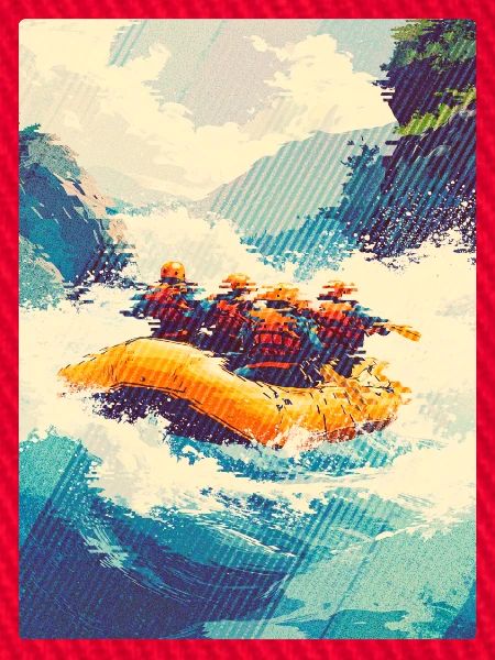 Rafting-Expedition in Wild Rapids