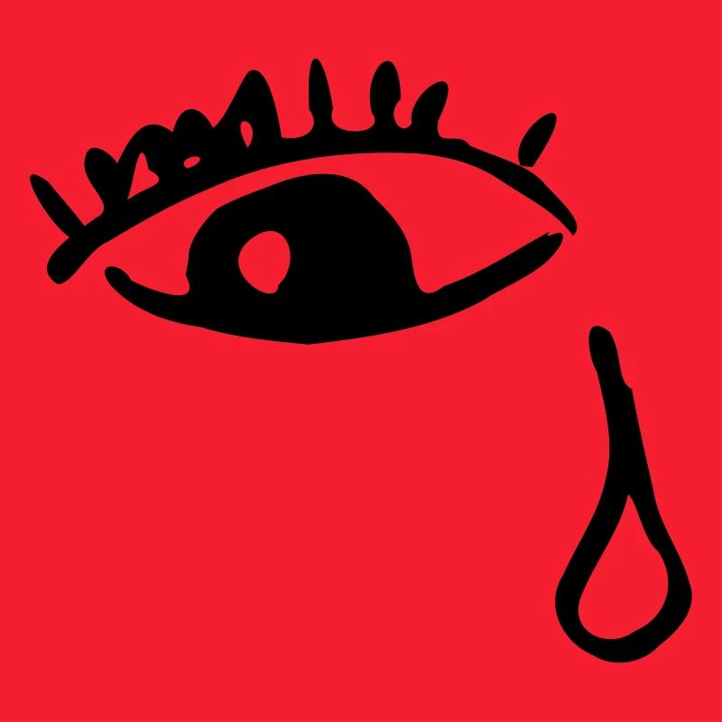 Crying eye