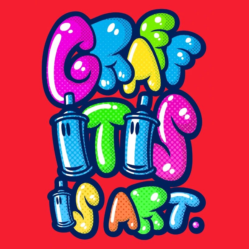 Graffitis Kunst multi